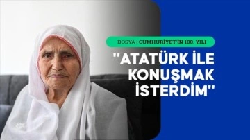 100 yaşındaki Hatice Yılmaz'ın bir ömürlük Atatürk özlemi
