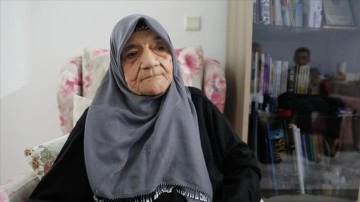 102 yaşındaki Fatma Bildirici uzun ömrünü neşesine borçlu