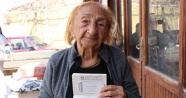 113. yaşını Kapadokya’da kutladı