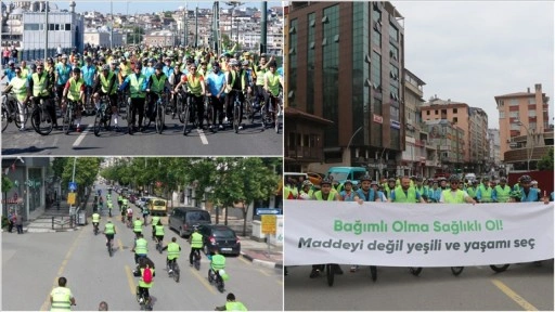 12. Yeşilay Bisiklet Turu düzenlendi