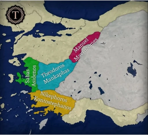 1204 Asia’da Kurulan Bizans Prenslikleri -Ramazan Topraklı yazdı-