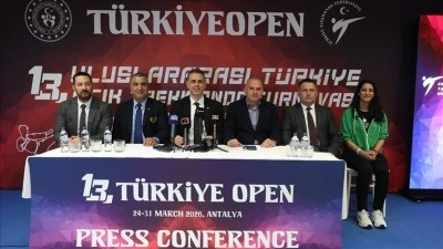 13. Uluslararası T&uuml;rkiye A&ccedil;ık Tekvando Turnuvası yarın Antalya'da başlayacak