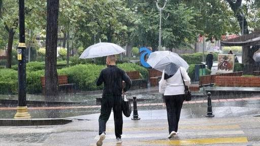 15 il için "sarı" kodlu meteorolojik uyarı