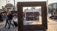 15 Temmuz fotoğraf sergisi Taksim Meydanı'nda açıldı