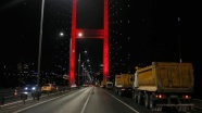 15 Temmuz Şehitler Köprüsü'nde yenileme çalışmaları başladı