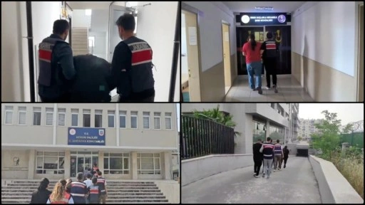18 ilde düzenlenen operasyonlarda 102 şüpheli yakalandı