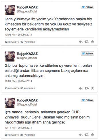 Tuğçe Kazaz, CHP zihniyetine 'Ederi 3 kuruş bile değil' dedi; Erdoğan'ı da eleştirdi