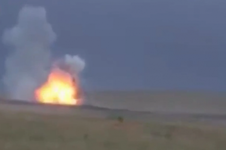 Pusuya düşürülen IŞİD konvoyu nasıl yok edildi -video-