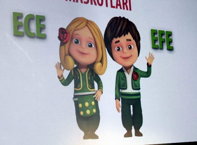 Ece ile Efe, EXPO 2016&rsquo;nın maskotları