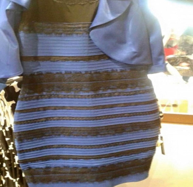 Elbisenin rengi, sosyal medyada büyük “görüş ayrılığı“ doğurdu!