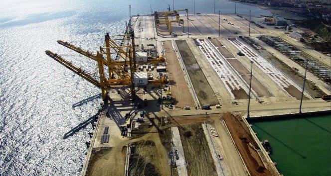 Türkiye’nin en büyük konteyner limanı Asyaport'ta sona gelindi
