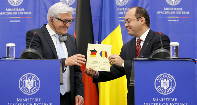Almanya ve Romanya arasında bayrak krizi
