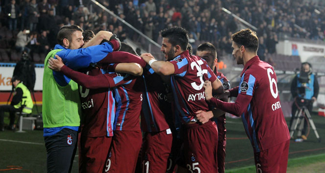 Trabzonspor evinde kral