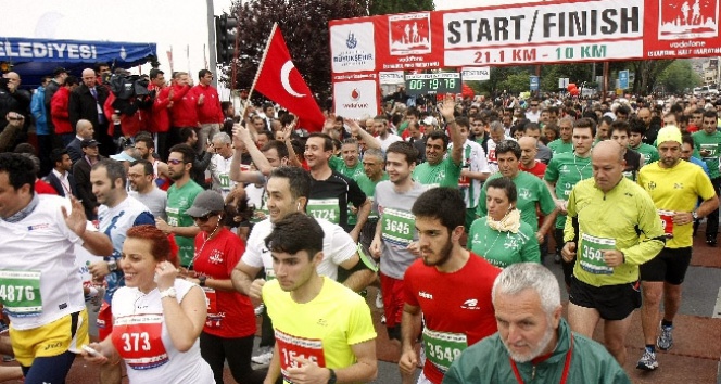 Vodafone 38. İstanbul Maratonu için...