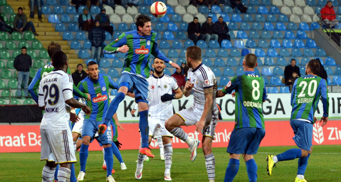 Çaykur Rizespor 0-2 Fenerbahçe