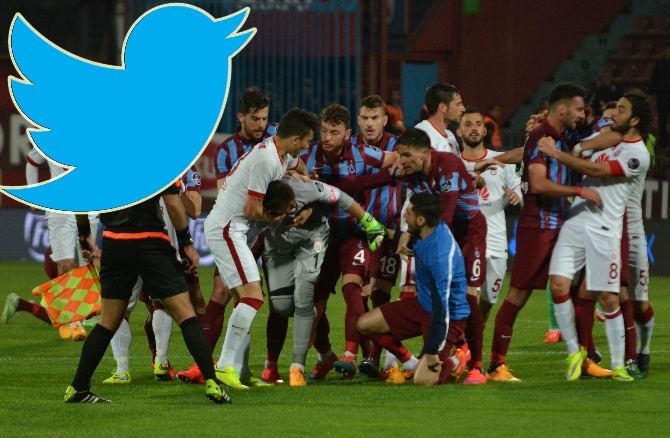Dev maç gerildi, Twitter fokur fokur kaynadı