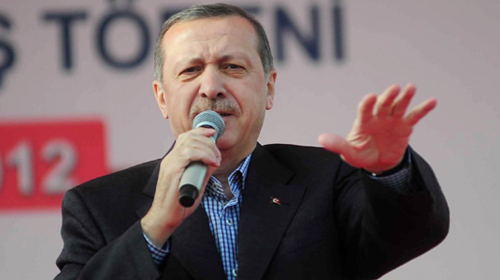 Batman'da Cumhurbaşkanı Erdoğan'ı kızdıran slogan