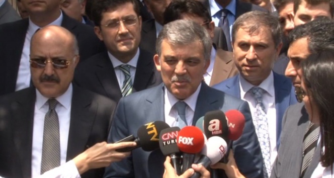 Abdullah Gül Başbakan’la görüşmesini anlattı