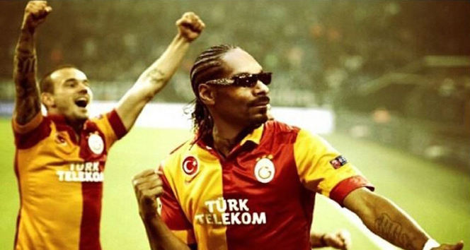 Dünyaca ünlü rap şarkıcısından ’Galatasaray’ paylaşımı