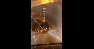 Kahramanmaraş-Göksun tünellerinde “seçim isyanı“ kamerada!