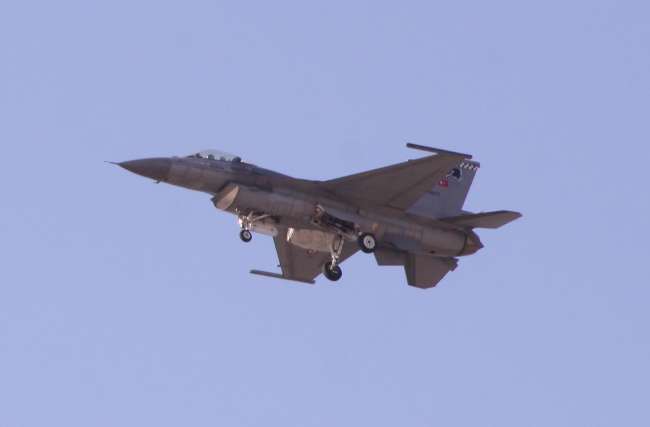 F-16’lar Suruç ve Hudut’ta devriye uçuşuna çıktı