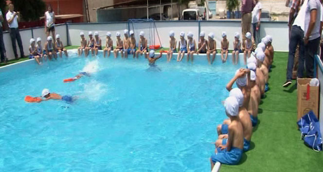 Adana’da boğulmalara 'portatif havuzlu' çözüm