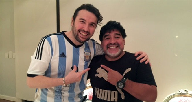 Arjantin'den Maradona'lı Türkiye selamı!