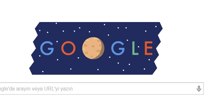 Google Plüton'u doodle yaptı