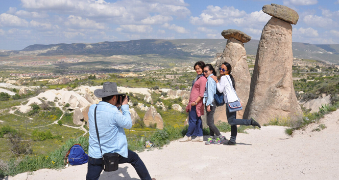 Japon turistler Kapadokya’yı terk etti