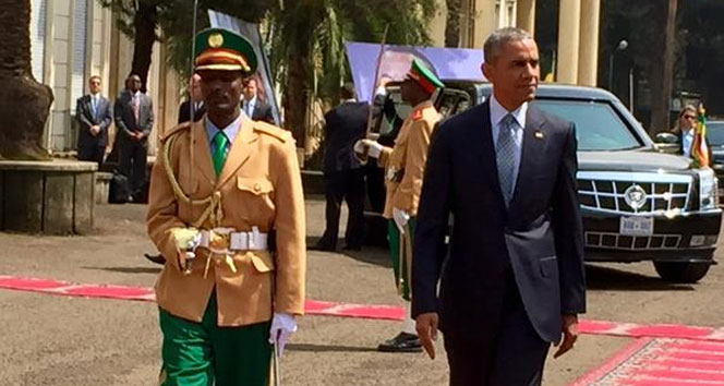 Obama, Etiyopya temaslarına ikili görüşmelerle başlıyor
