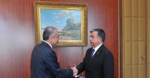 Kültür ve Turizm Bakanı Topçu, Meclis Başkanı Yılmaz’ı ziyaret etti