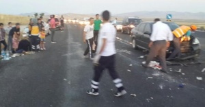 Aksaray’da kaza: 4’ü çocuk 9 yaralı