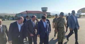 Başbakan Davutoğlu Van’dan ayrıldı