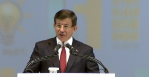 Davutoğlu’ndan teşekkür konuşması