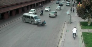 Feci kazalar kamerada