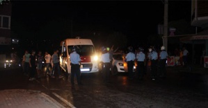 HDP binasından polise taş atılınca ortalık karıştı!