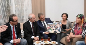 Kılıçdaroğlu’ndan şehit polisin ailesine ziyaret