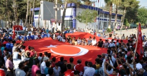 Şanlıurfa’da teröre tepki yürüyüşü