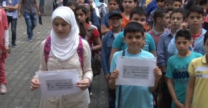 Suriyeli öğrencilere de ders başı
