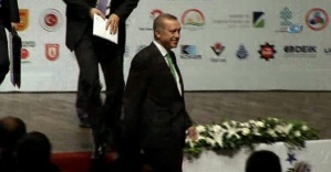 Erdoğan’ı gülümseten tezahürat