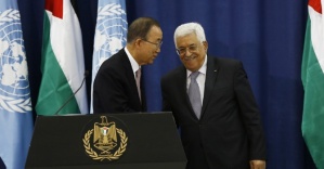 Mahmud Abbas Ban Ki-moon’la görüştü