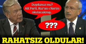 Miting&#39;de şarkı yerine Kur&#39;an okunması, CHP kanalındakileri rahatsız etti!..