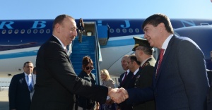 Azerbaycan Cumhurbaşkanı Aliyev Antalya’da
