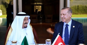 Erdoğan Kral Selman ile görüştü