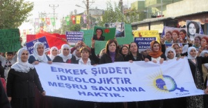 HDP’li Beştaş kadınlarla yürüdü