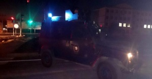 Viranşehir’de polis aracına bombalı tuzak