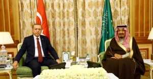 Erdoğan Kral Selman’la görüştü