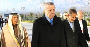 Erdoğan’dan Aşkabat’ta ikili temaslar