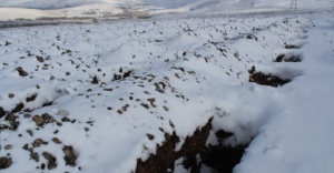 Erzurum’da kışa hazırlık! Bin 800 mezar kazıldı!