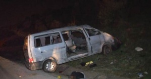 Kontrolden çıkan minibüs dehşet saçtı: 2 ölü, 12 yaralı
